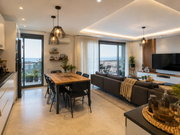 07460 Alanya ( TR ) – Moderne 4-Zimmer-Wohnung mit Poolanlage