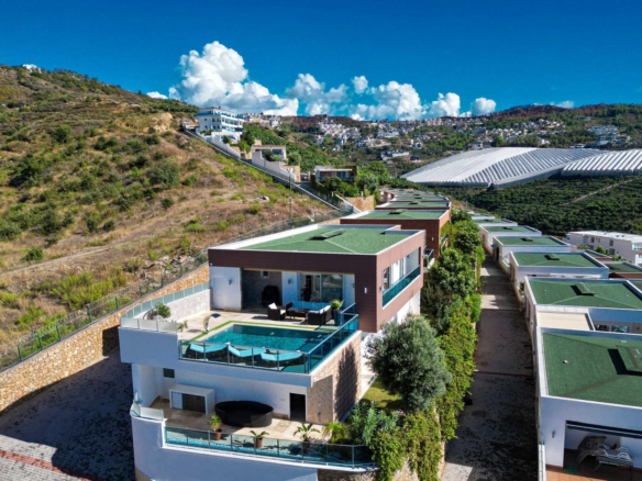 07450 Kargıcak, Alanya / Antalya, Türkei – Exklusive Luxusvilla Meerblick, privater Pool & hochwertige Wohnanlage