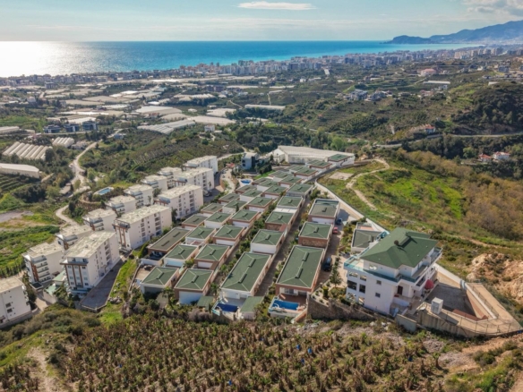 07450 Kargıcak, Alanya / Antalya, Türkei – EXKLUSIVE VILLA AUF ECKGRUNDSTÜCK